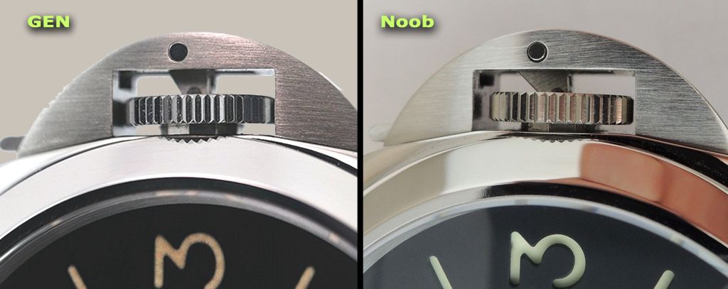 PAM Luminor 44mm CASE SETS Noob vs. KW vs. H maker ALE Klockis